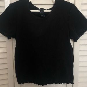 Black F21 shirt